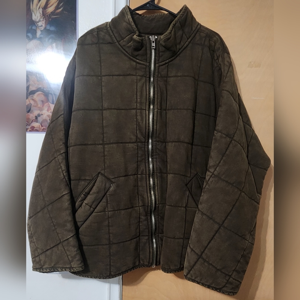 Free People Dolman Quilted Knit Jacket